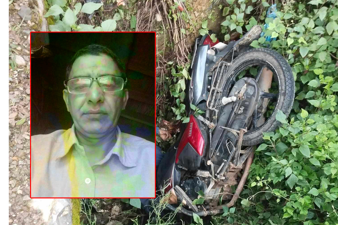 डडेल्धुरामा मोटरसाइकल दुर्घटना : बैतडीका पन्तको मृत्यु 